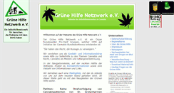 Desktop Screenshot of gruene-hilfe.de